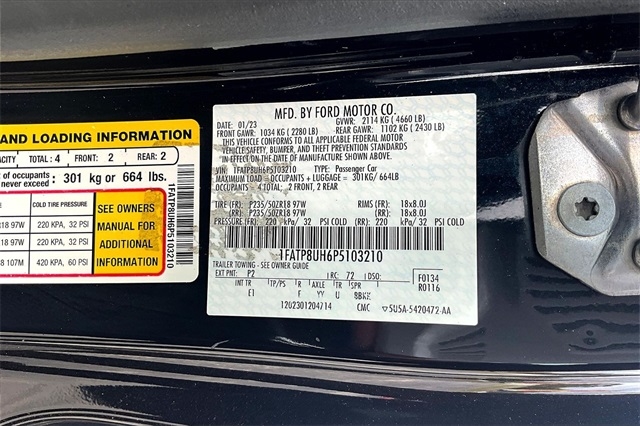 Ford Mustang EcoBoost Convertible 2023