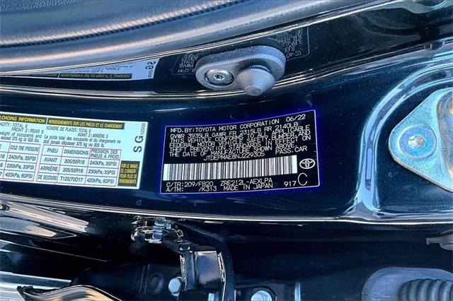 Toyota Corolla LE CVT (Natl) 2022