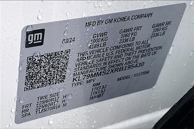 Chevrolet TrailBlazer FWD 4dr LS 2024