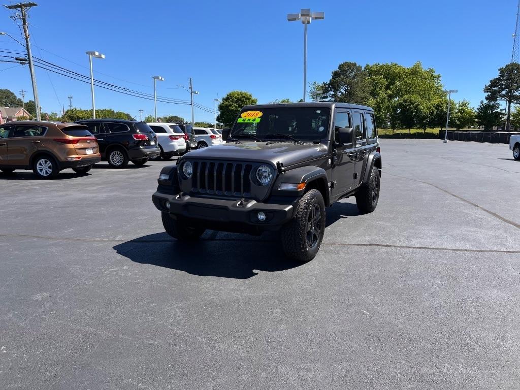 Jeep Wrangler Unlimited Sport S 4x4 2018
