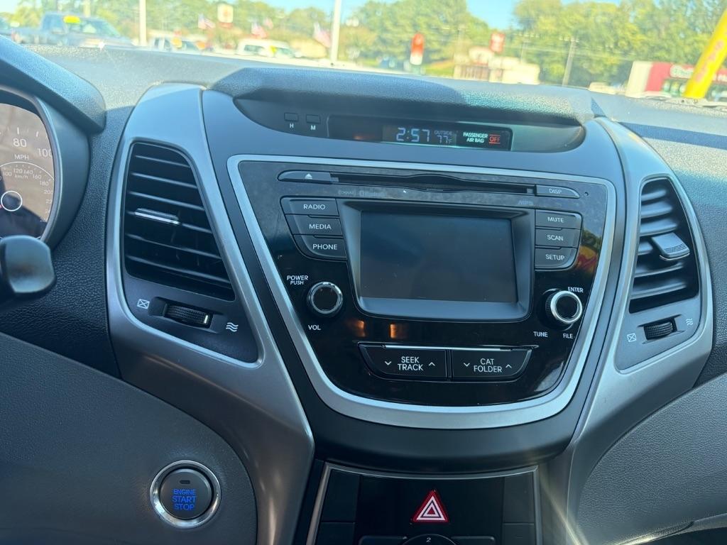 Hyundai Elantra 4dr Sdn Auto Sport PZEV (Ulsan Plant) 2015
