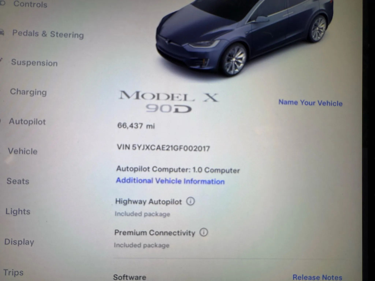 Tesla Model X AWD 4dr 90D 2016