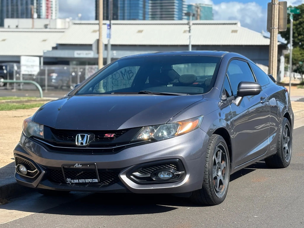 Honda Civic Coupe 2dr Man Si 2015
