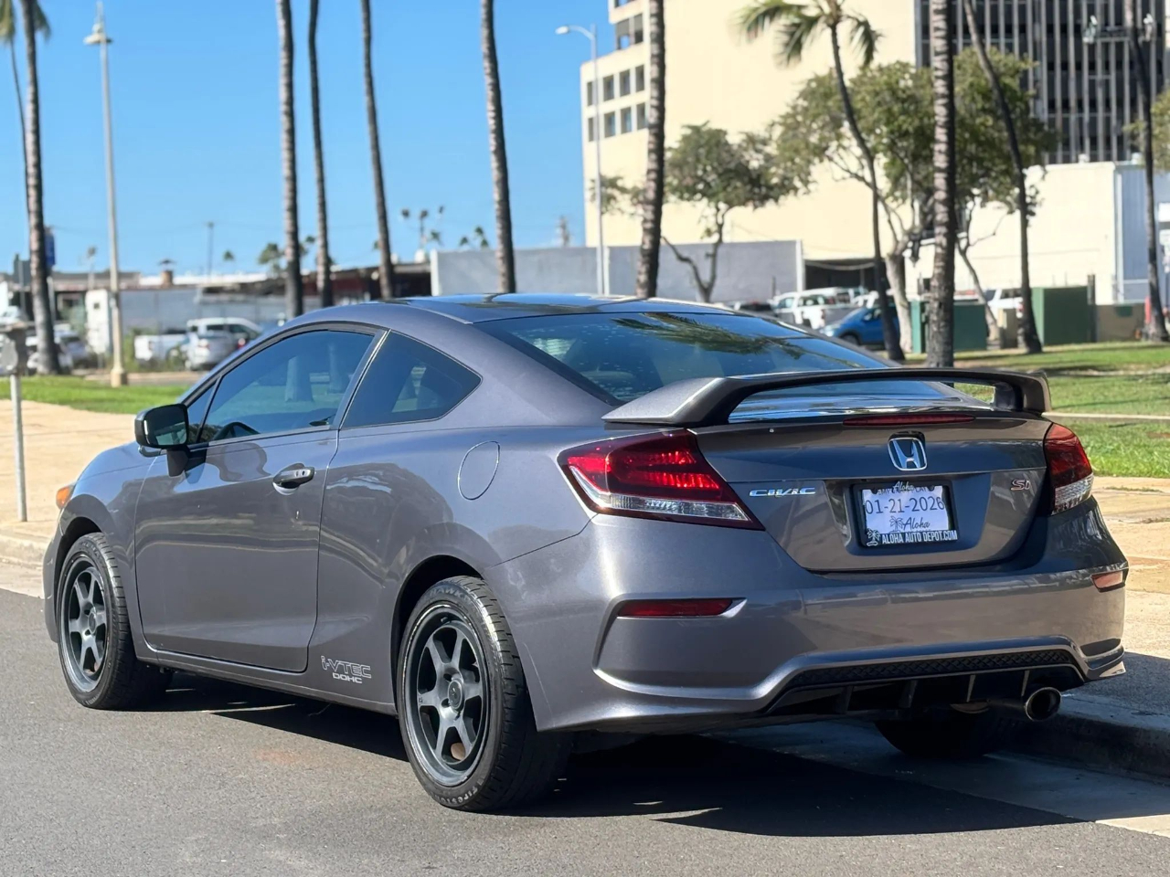 Honda Civic Coupe 2dr Man Si 2015