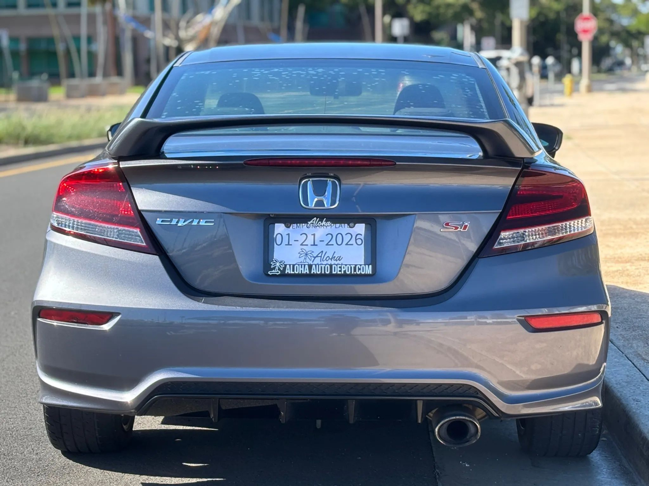 Honda Civic Coupe 2dr Man Si 2015