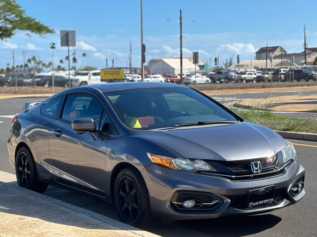Honda Civic Coupe 2dr Man Si 2015