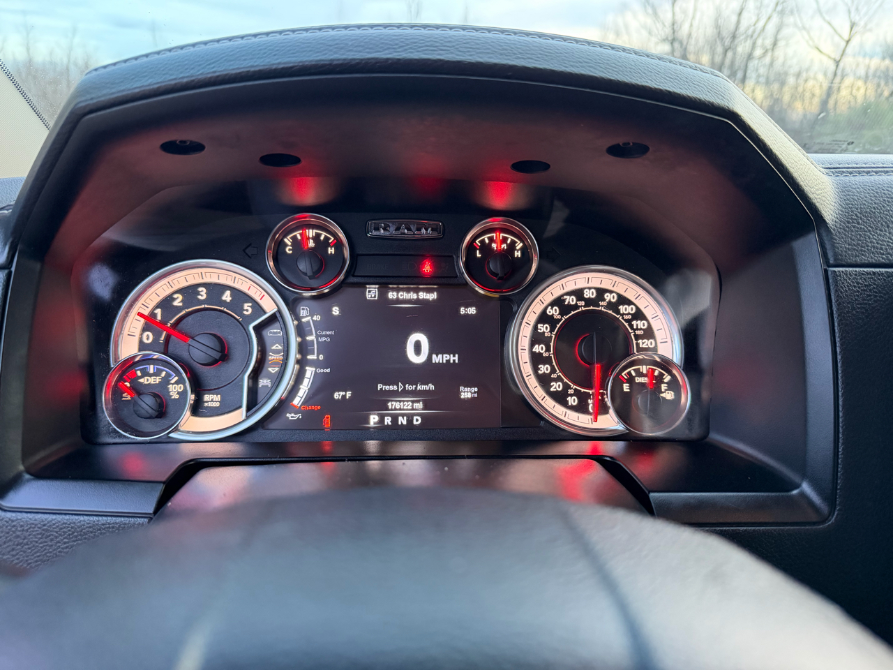 RAM 1500 Laramie Crew Cab 4WD 2017