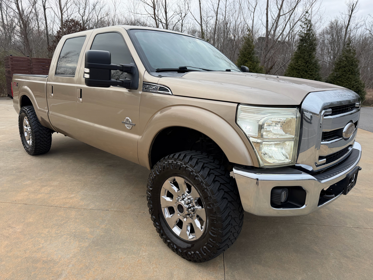 Ford F-250 SD Lariat Crew Cab 4WD 2012