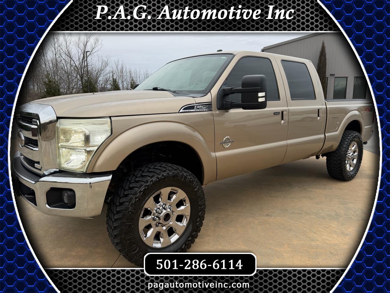2012 Ford F-250 SD Lariat Crew Cab 4WD