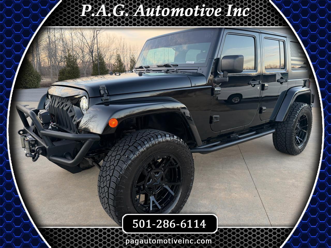 2015 Jeep Wrangler Rubicon 4D SUV 4WD