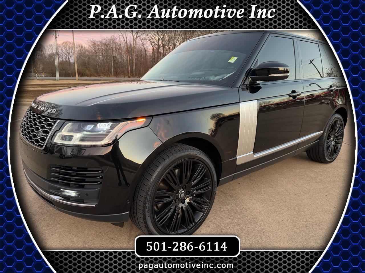 2019 Land Rover Range Rover V8 Supercharged SWB