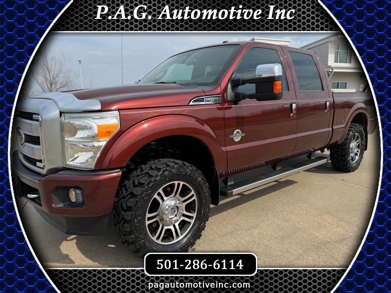 Ford F250SD Platinum Crew Cab 4WD 2016