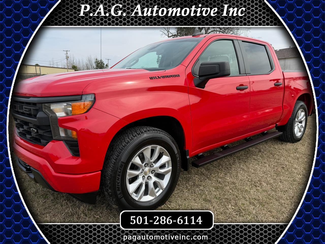 Chevrolet Silverado 1500 Custom Crew Cab 4WD 2022