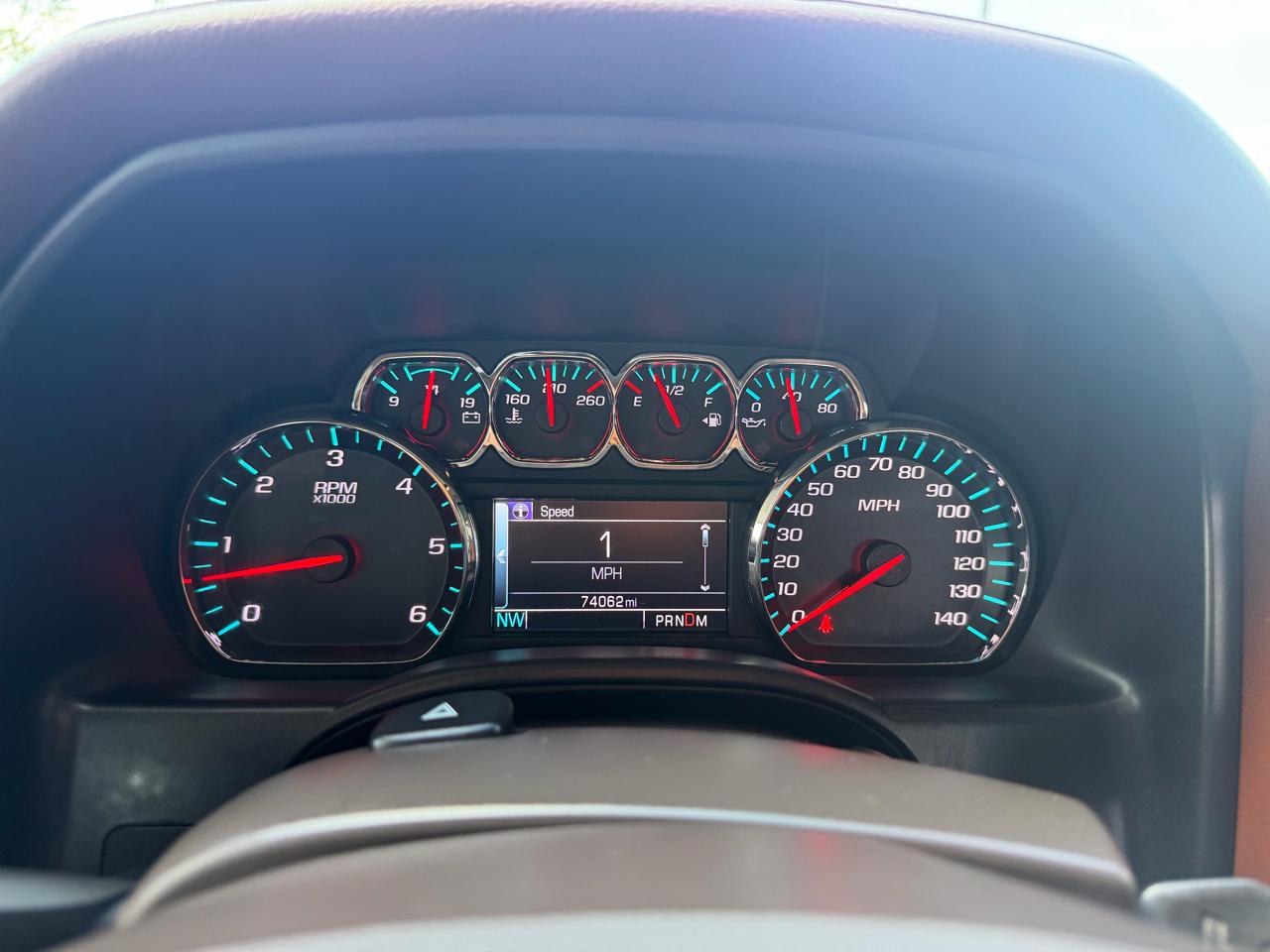 Chevrolet Silverado 1500 High Country Crew Cab 4WD 2016