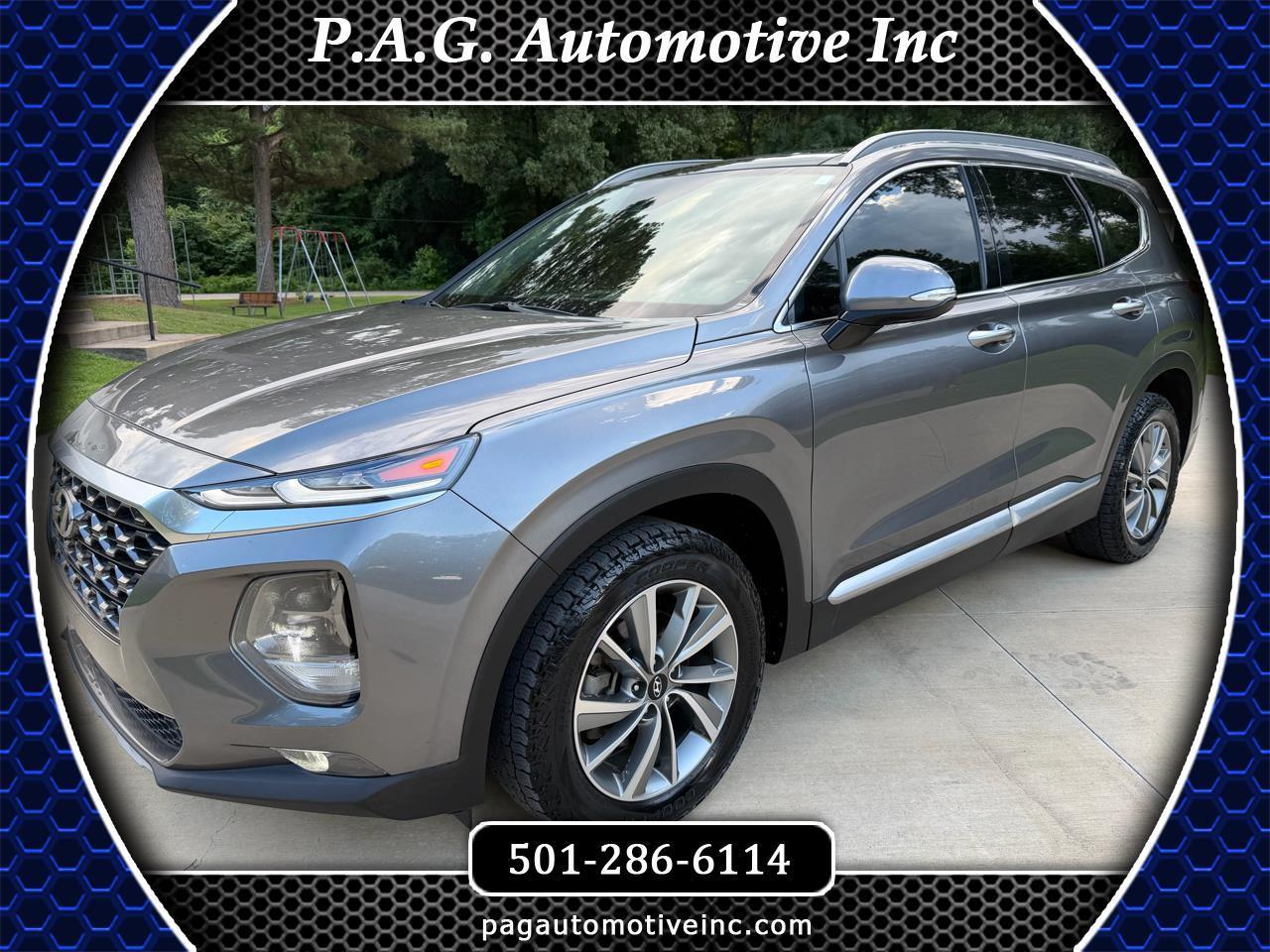 Hyundai Santa Fe SEL 2.4 AWD 2020