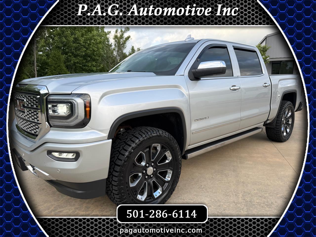 GMC Sierra 1500 Denali Crew Cab Long Box 4WD 2018