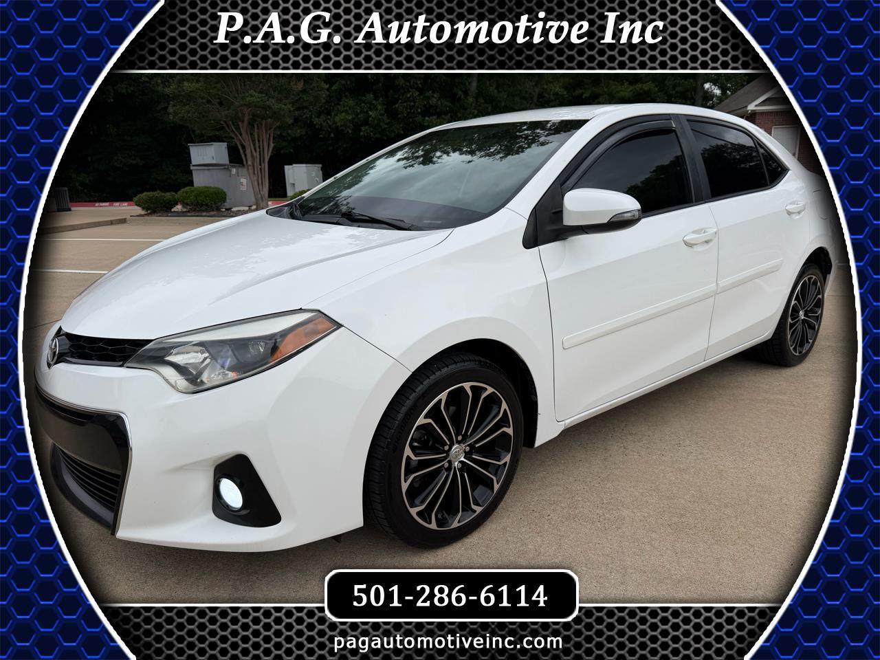 2015 Toyota Corolla S Premium CVT