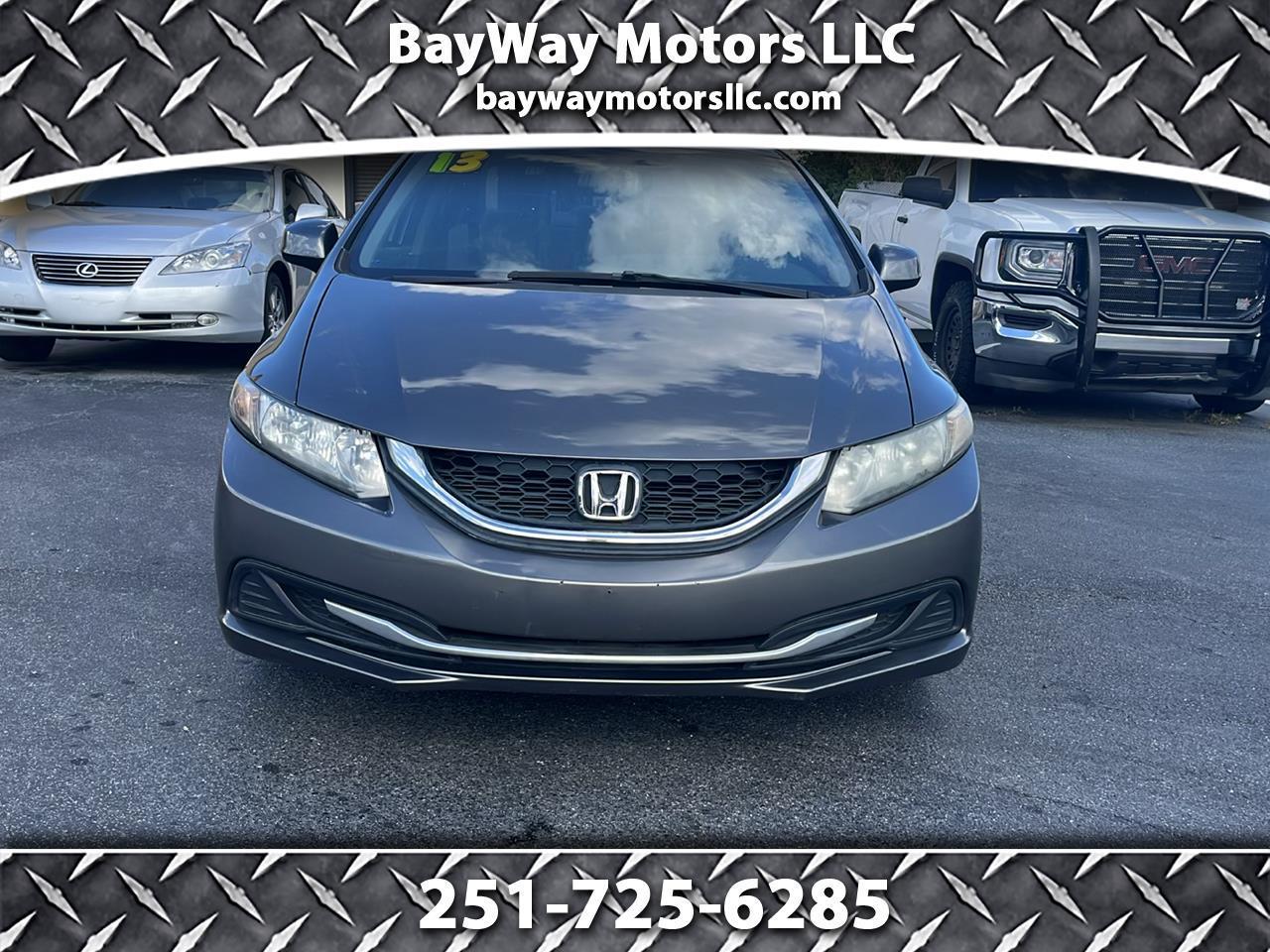 Honda Civic Sdn 4dr Auto LX 2013