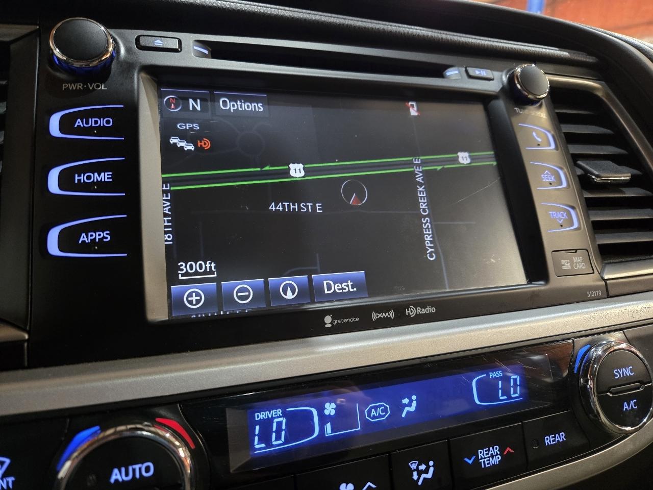 Toyota Highlander XLE Nav FWD V6 2018