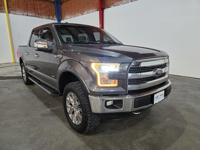 Gray 2016 Ford F-150 Pickup Truck Four-Wheel Drive Automatic