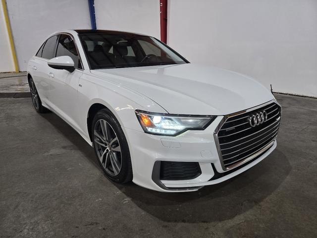 White 2020 Audi A6 Sedan All-Wheel Drive Automatic