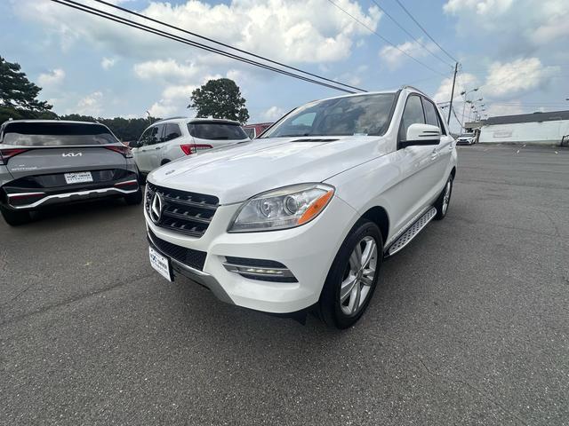 White 2015 Mercedes-Benz M-Class SUV / Crossover All-Wheel Drive Automatic