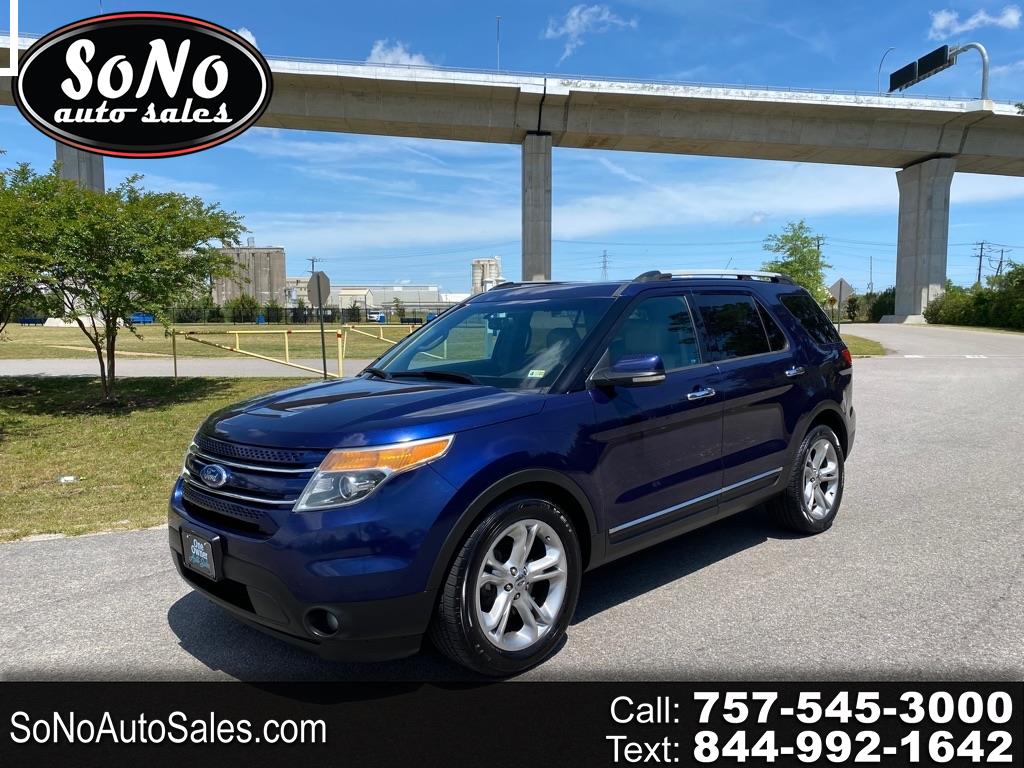Used 2011 Ford Explorer LIMITED ONE OWNER for Sale in Chesapeake VA 23324 SoNo Auto Sales Inc.