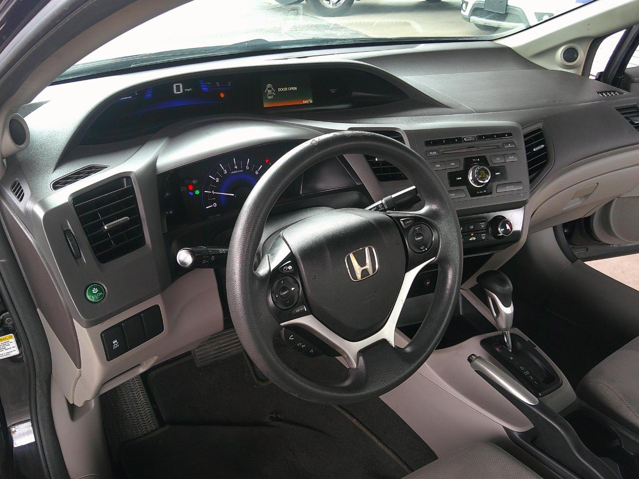 Honda Civic Sdn 4dr Auto EX 2012