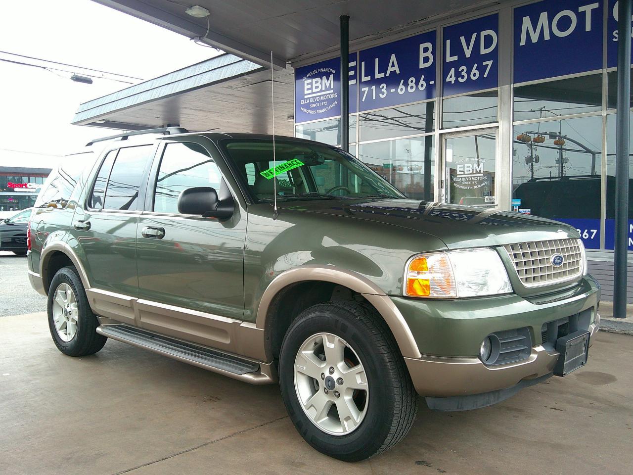 2003 Ford Explorer 4dr 114" WB 4.0L Eddie Bauer
