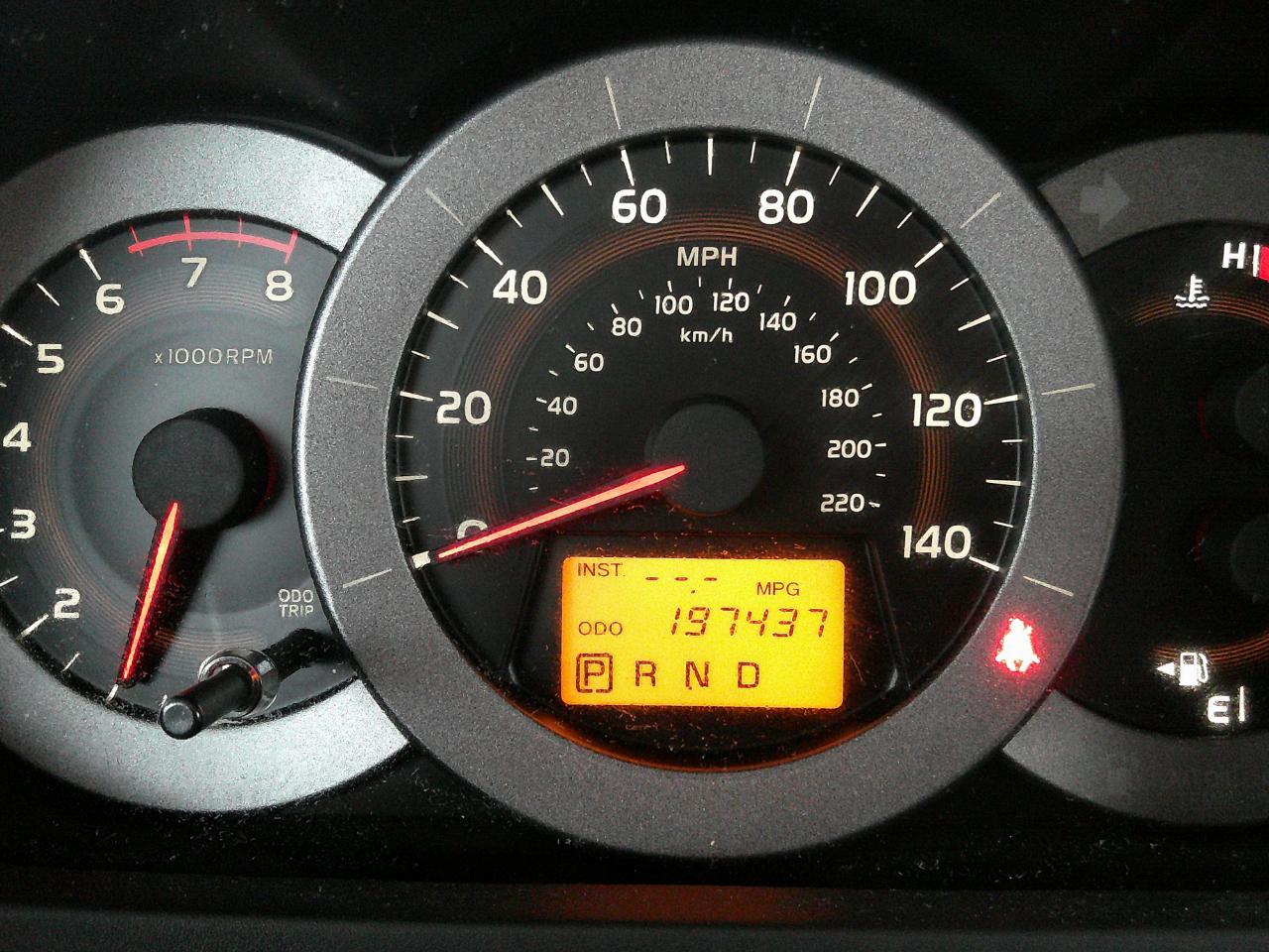 Toyota RAV4 FWD 4dr 4-cyl 4-Spd AT (Natl) 2009