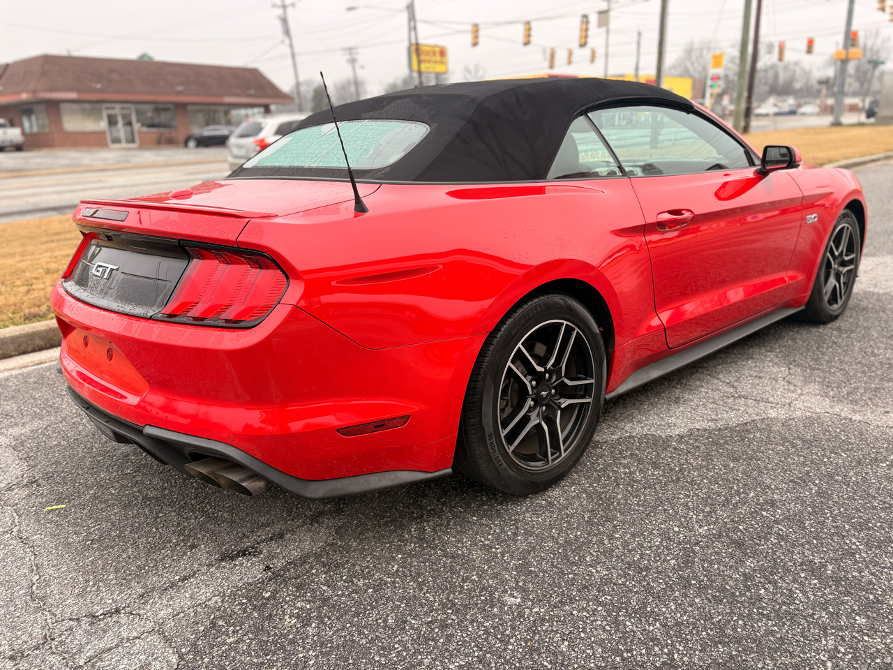 Ford Mustang GT convertible 2019