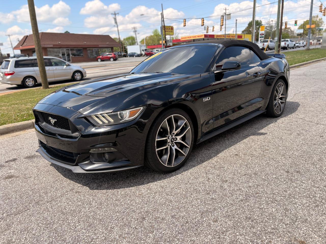 Ford Mustang GT convertible 2015