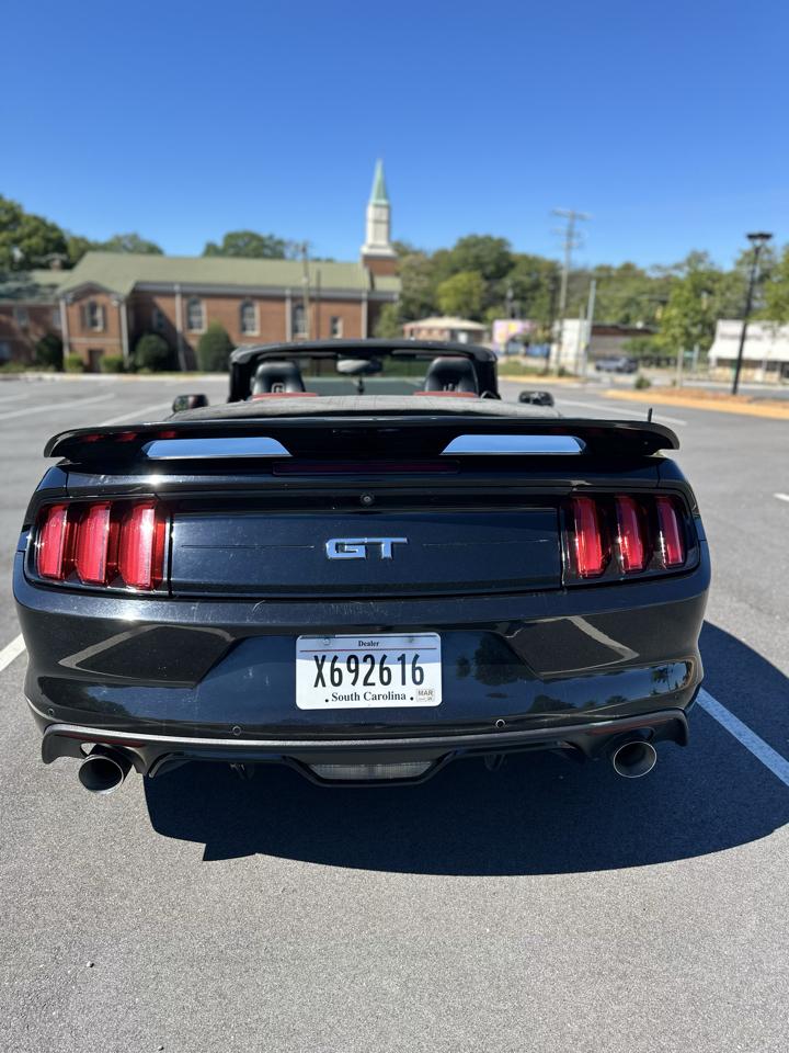 Ford Mustang GT convertible 2015