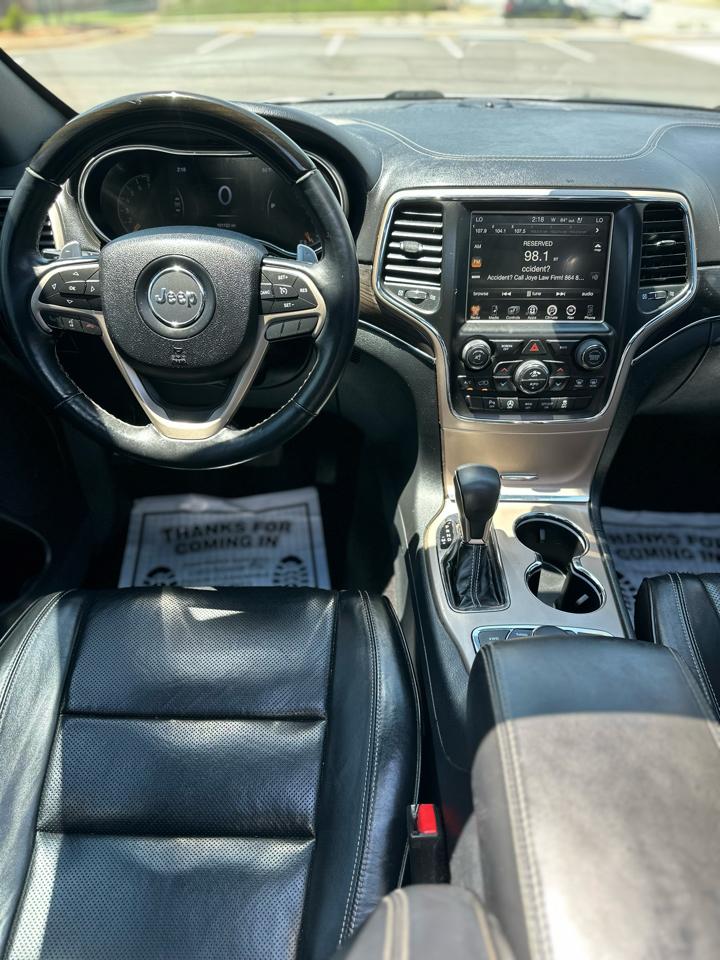 Jeep Grand Cherokee Overland 4WD 2017