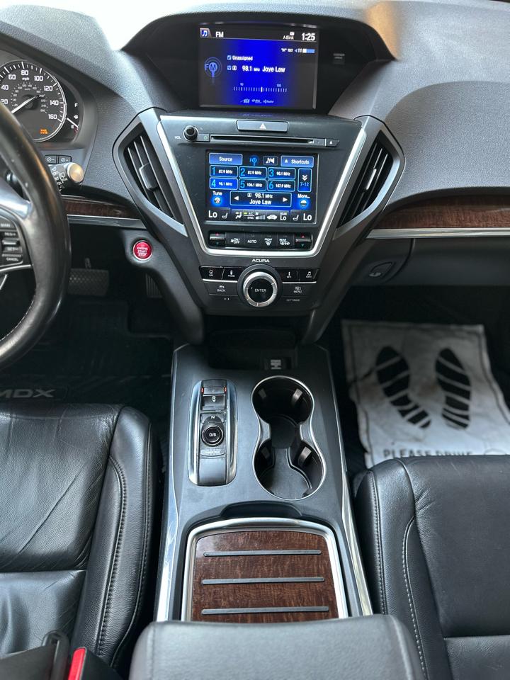 Acura MDX SH-AWD 9-Spd AT w/Tech Package 2017
