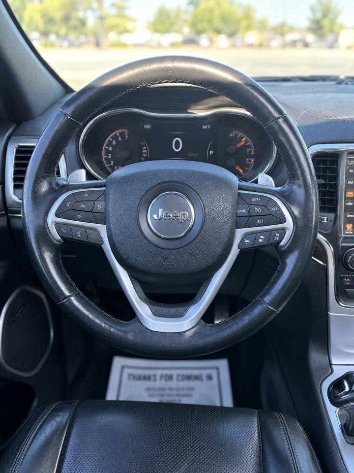 Jeep Grand Cherokee Overland 4WD 2015