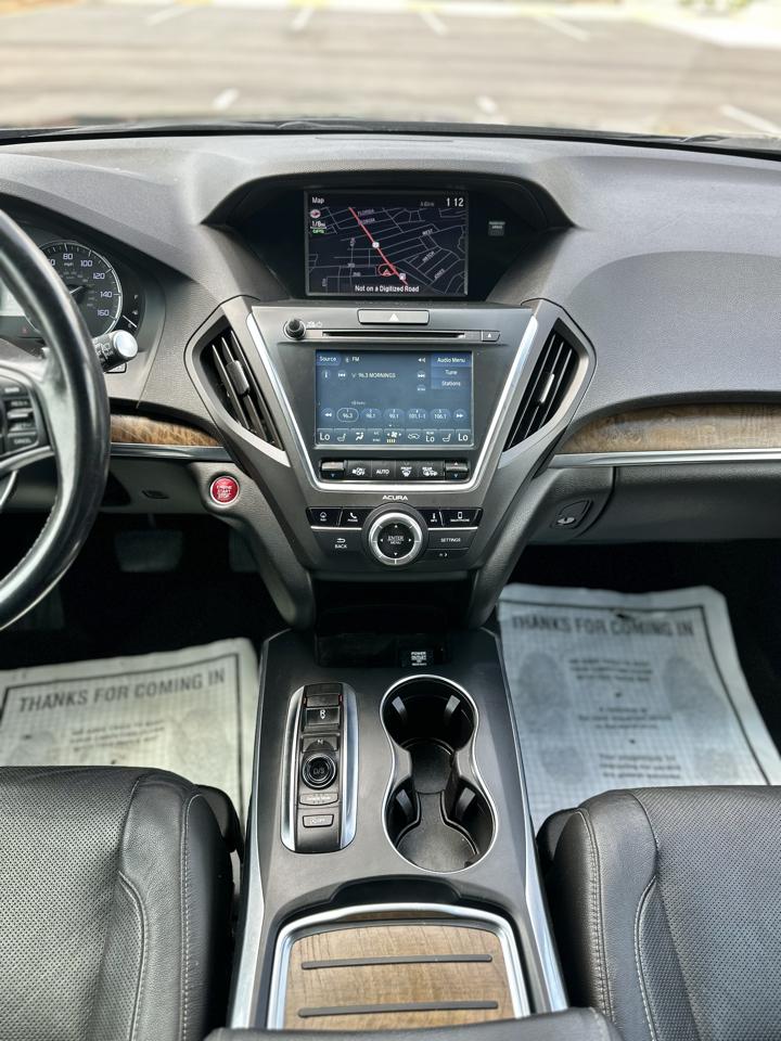 Acura MDX SH-AWD 9-Spd AT w/Tech Package 2019
