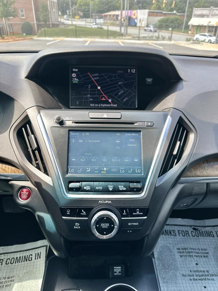 Acura MDX SH-AWD 9-Spd AT w/Tech Package 2019