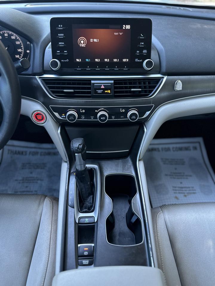 Honda Accord LX CVT 2019
