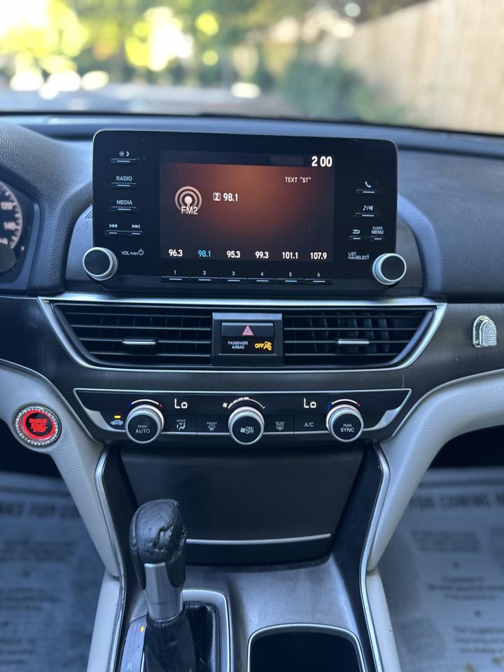 Honda Accord LX CVT 2019