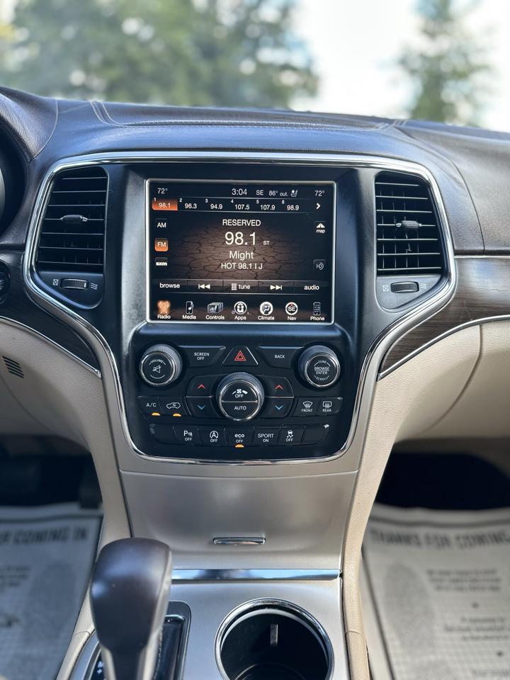 Jeep Grand Cherokee Overland 2WD 2017