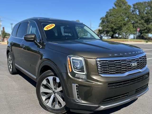 Dark Green 2020 Kia Telluride SUV / Crossover All-Wheel Drive