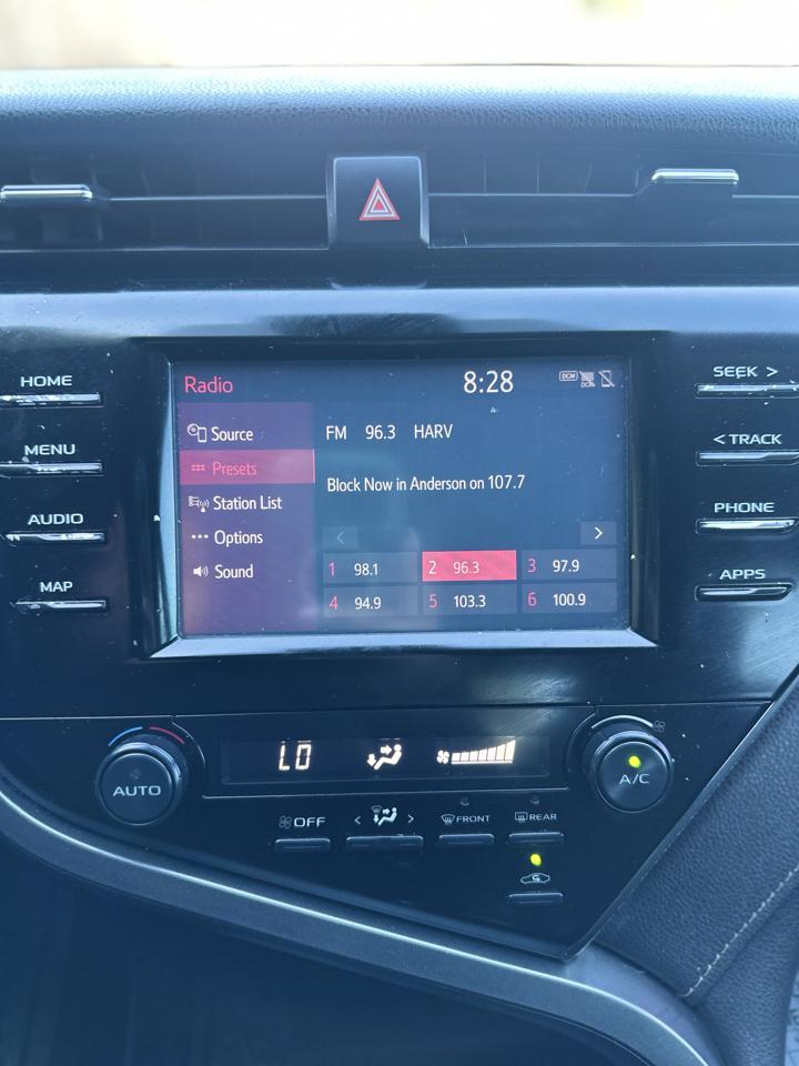 Toyota Camry XLE 2019