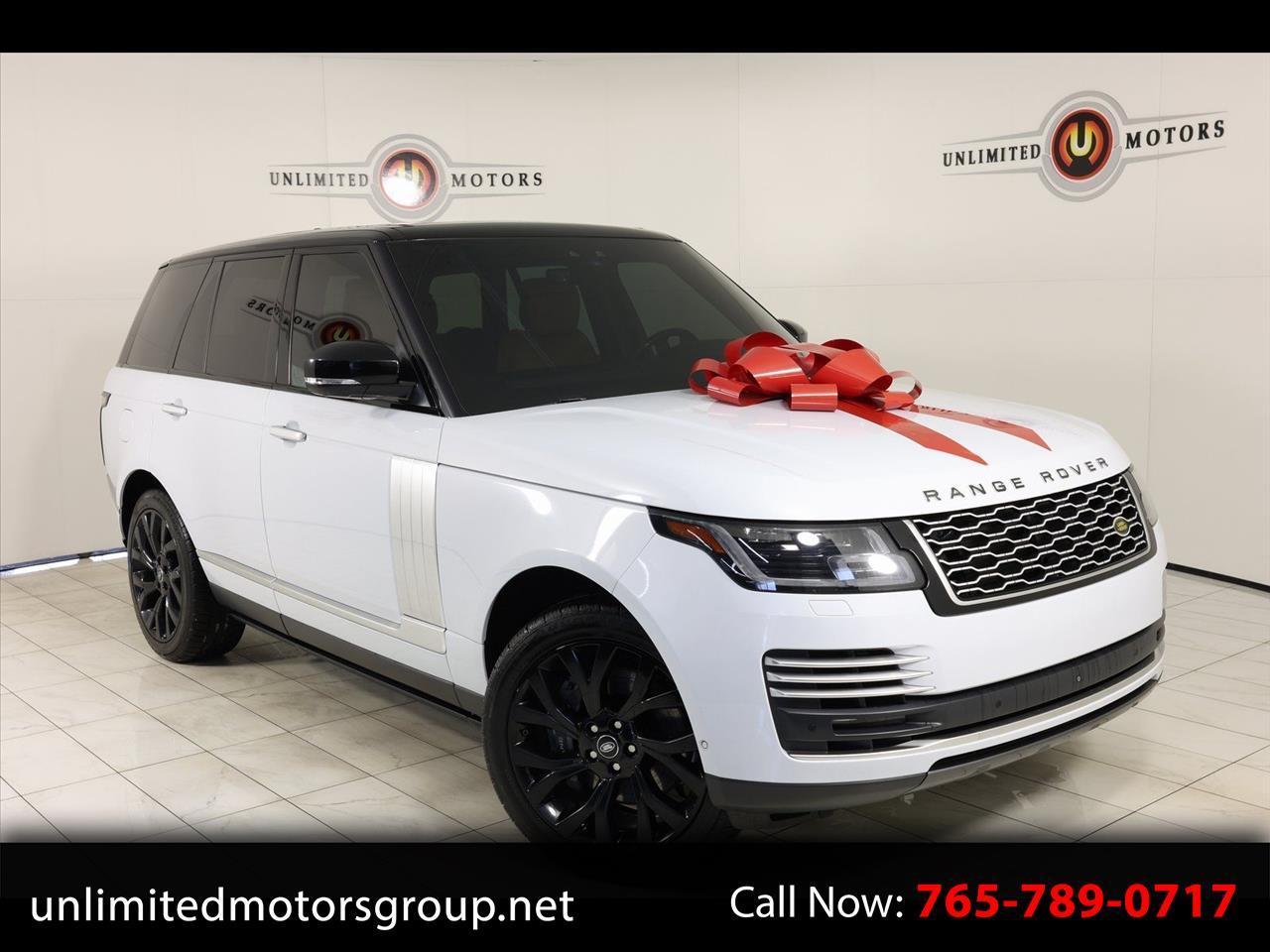 2019 Land Rover Range Rover V8 Supercharged Autobiography SWB