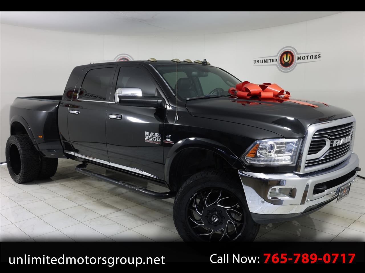 2018 RAM 3500 Limited 4x4 Mega Cab 6'4" Box