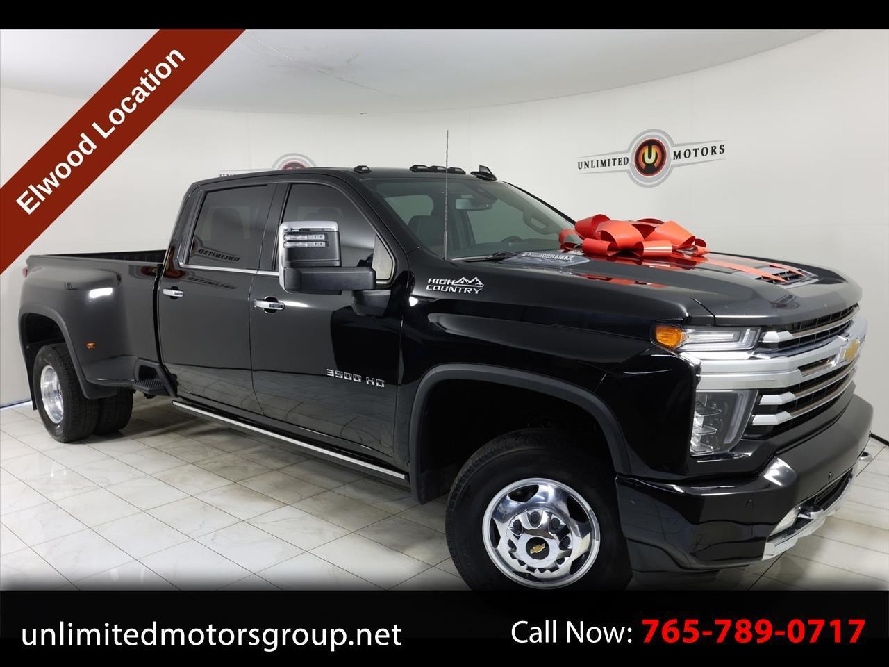 2022 Chevrolet Silverado 3500HD 4WD Crew Cab 172" High Country