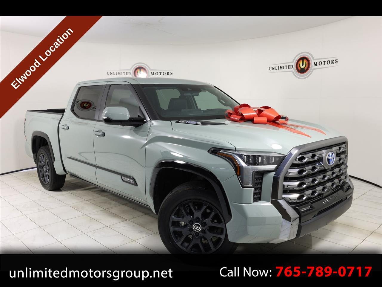 2024 Toyota Tundra 4WD Platinum Hybrid CrewMax 5.5' Bed (Natl)