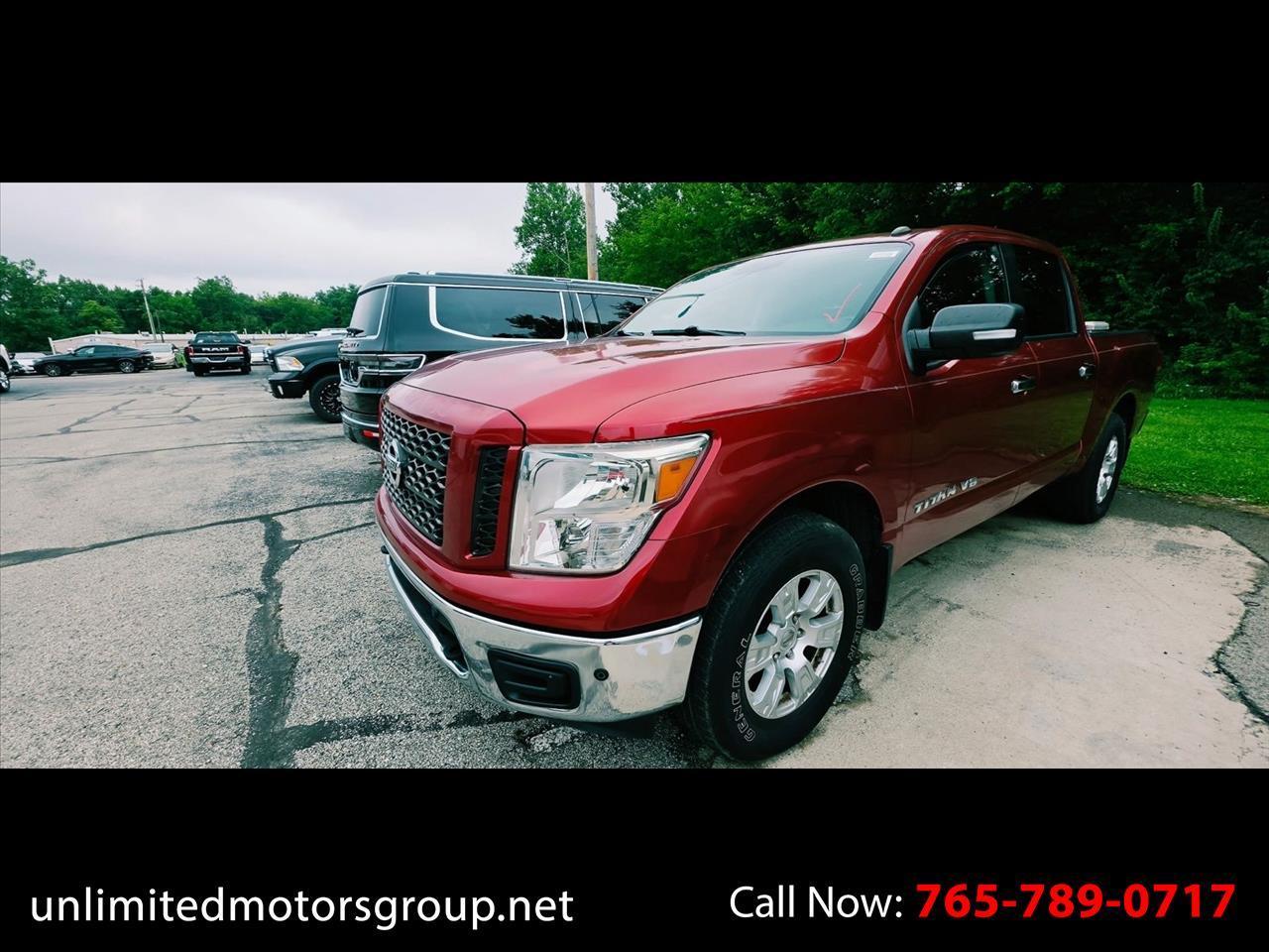 2019 Nissan Titan 4x4 Crew Cab SV