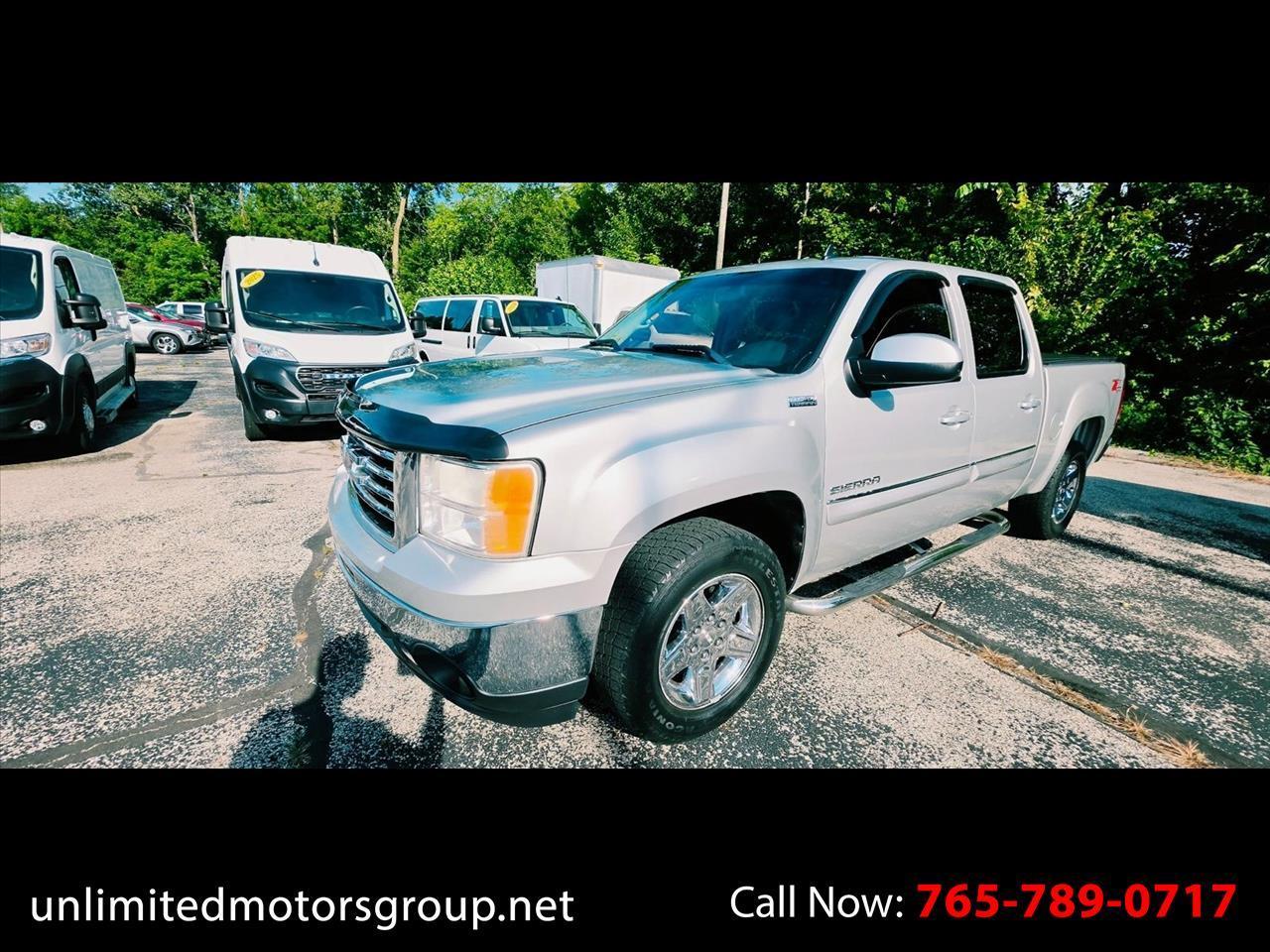 2010 GMC Sierra 1500 4WD Crew Cab 143.5" SLE