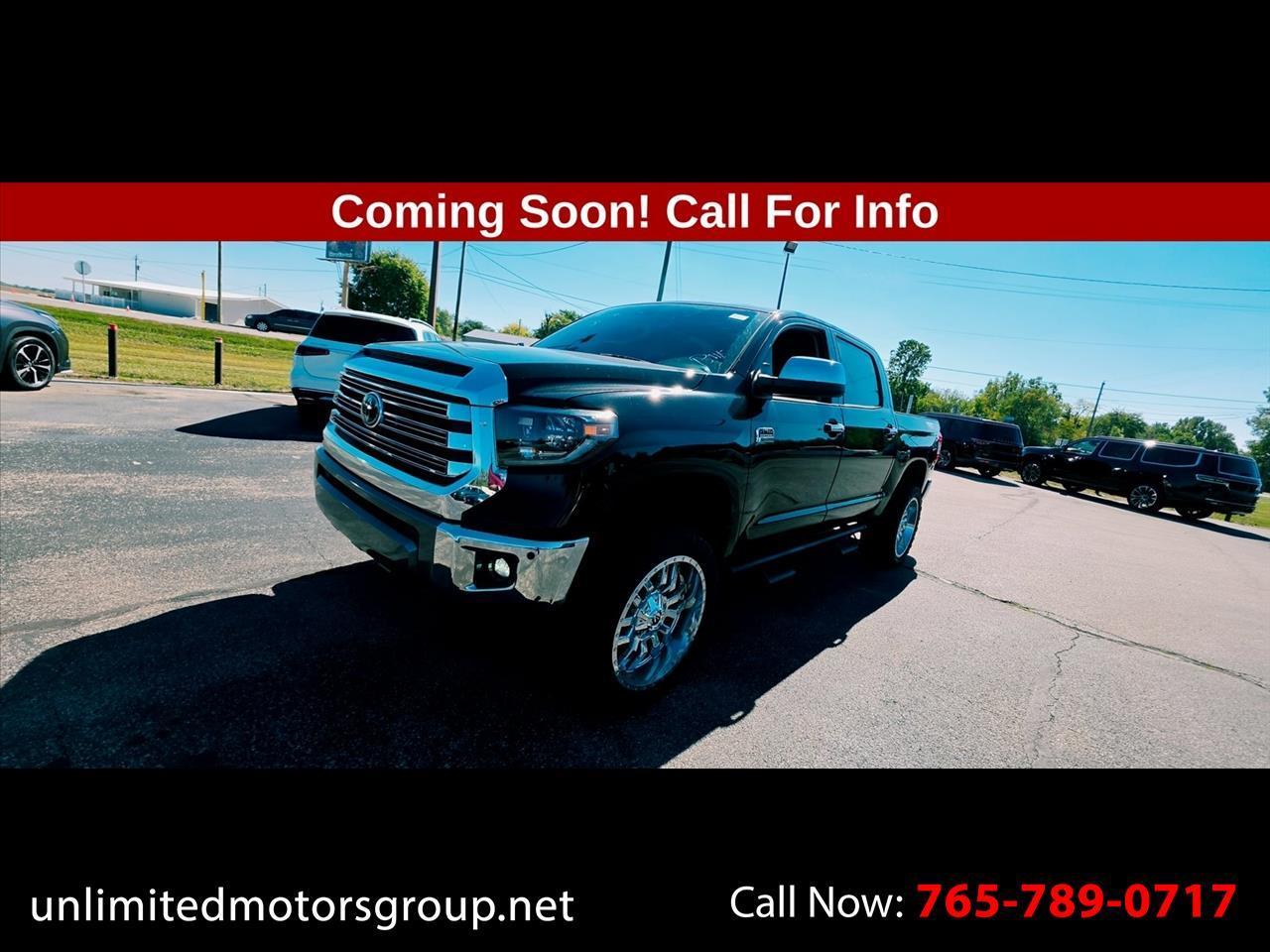 2021 Toyota Tundra 4WD Platinum CrewMax 5.5' Bed 5.7L (Natl)